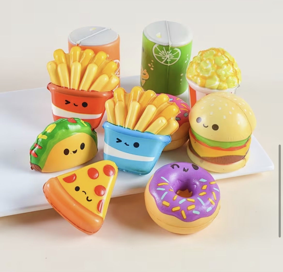 Squishy funny food