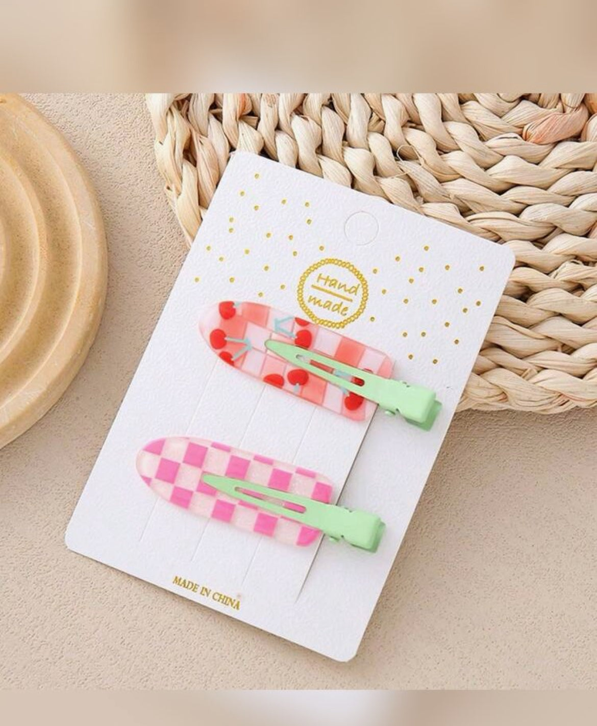 Clip Fruits and Sun ( vendute a gruppi di 3 coppie)