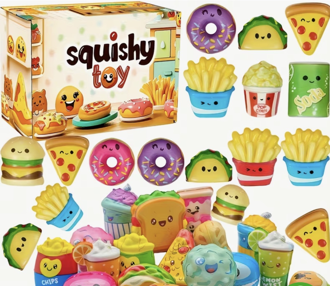 Squishy funny food
