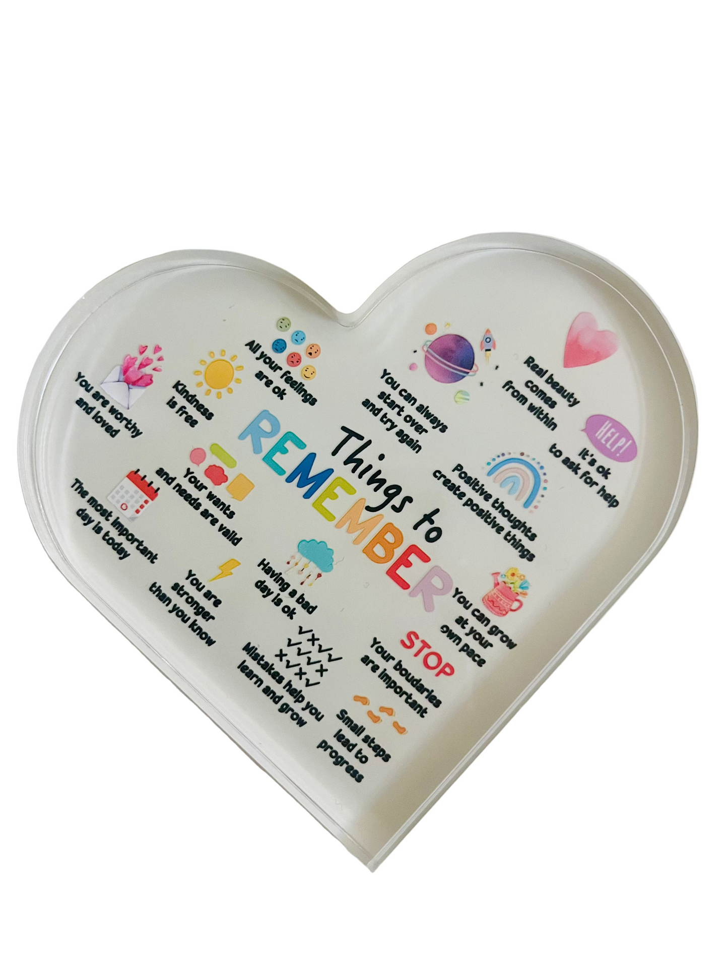 Fermacarte e soprammobile Ricorda ogni giorno…